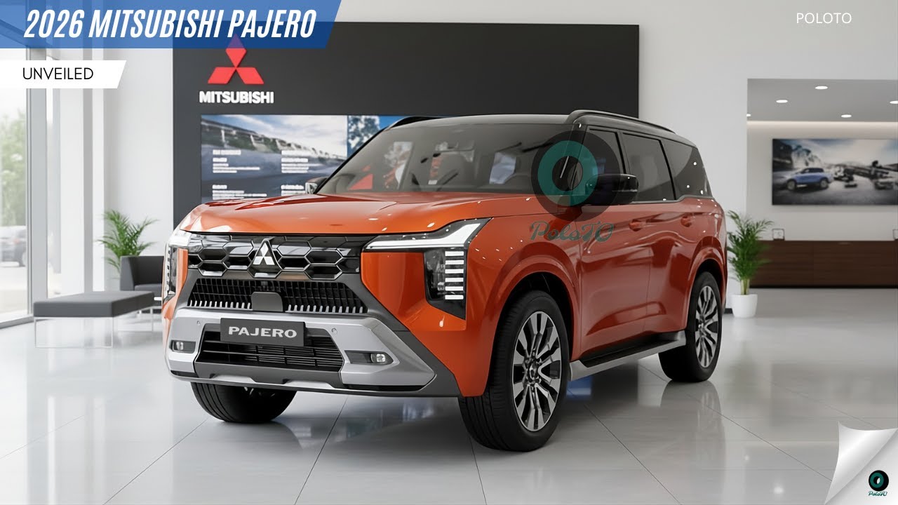Представлен совершенно новый Mitsubishi Pajero 2026 года — абсолютная эволюция легенды внедорожника!