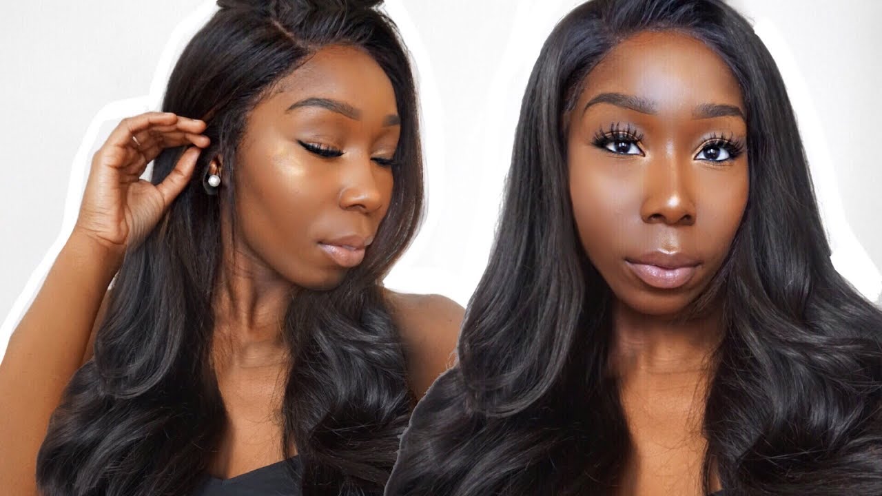 How To Apply, Install & Style Pre-Plucked Lace Frontal Wig! | Wig Encounters