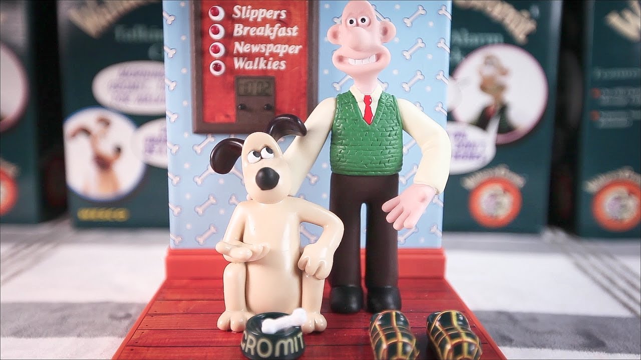 월레스와 그로밋 토킹 알람 시계 Wallace and Gromit Talking Alarm Clock