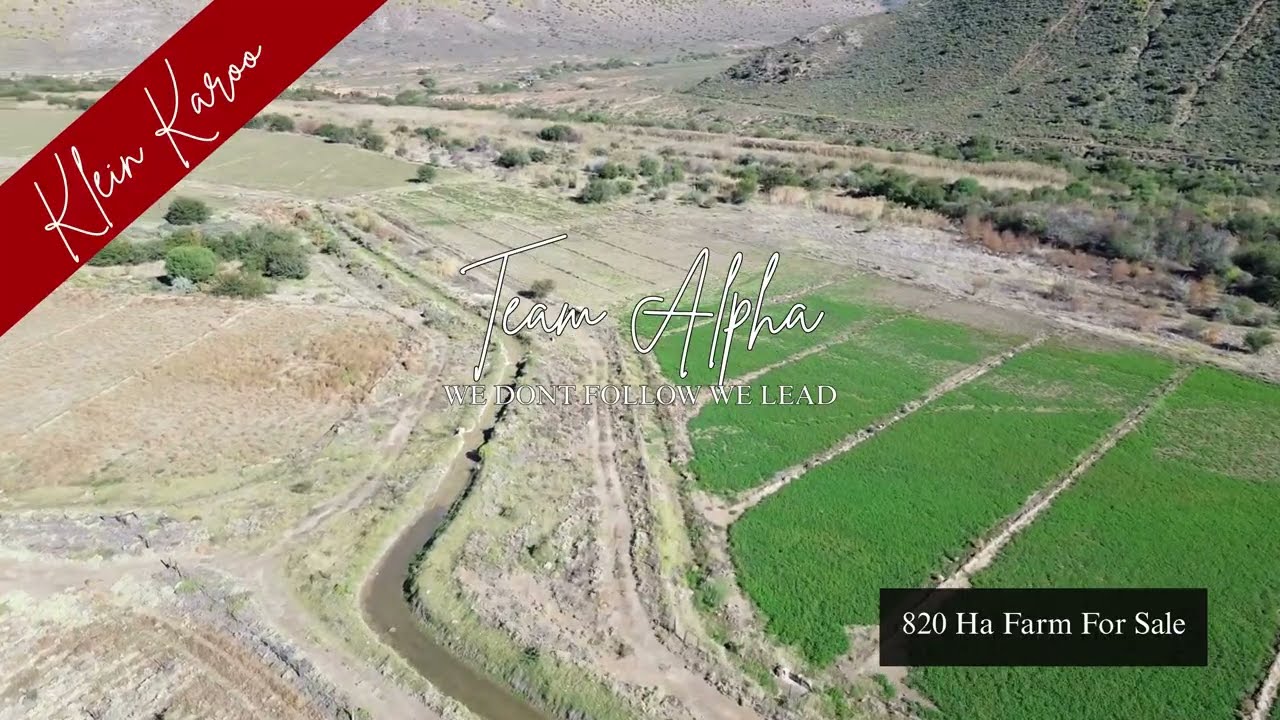 820ha Farm For Sale – Ladismith, Western Cape