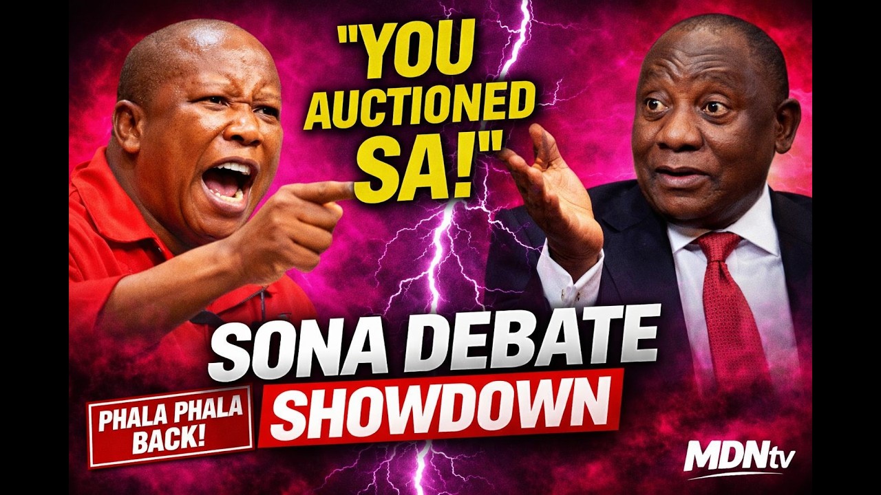 SONA DEBATE 2026: MALEMA ACCUSES RAMAPHOSA OF “AUCTIONING SOUTH AFRICA” | PHALA PHALA RETURNS