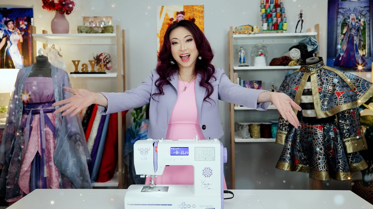 Представляем Bernette 38 Yaya Han Edition &ndash; идеальную швейную машинку для косплея и моды.