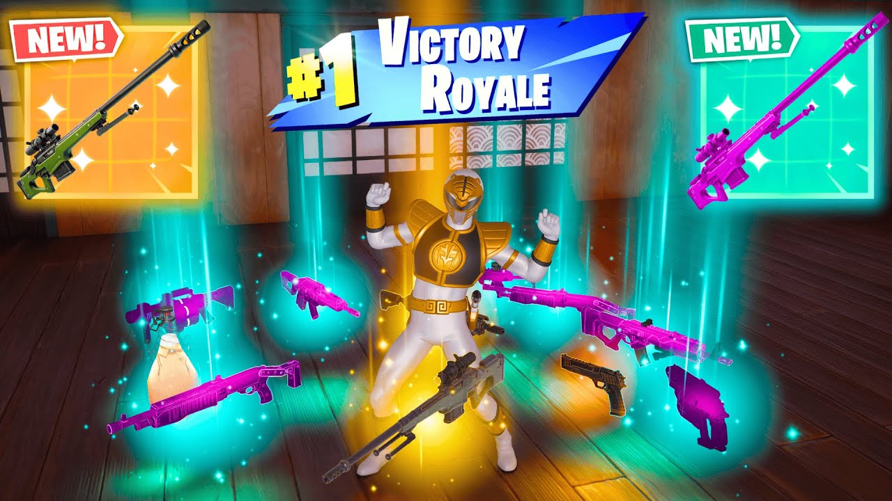 ALL NEW MYTHIC AND EXOTIC GUNS IN FORTNITE (NEW! Fortnite Chapter 6 Season 4)