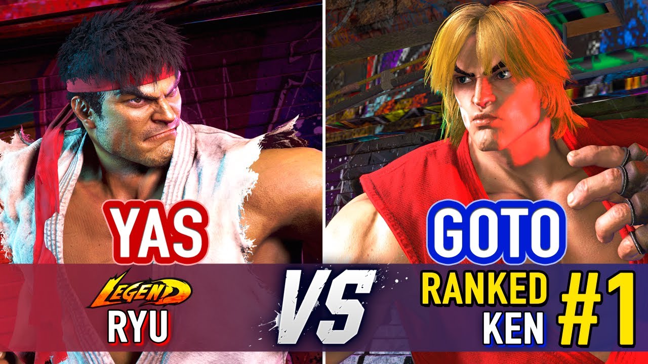 SF6 🤜 YAS (Ryu) vs Goto (#1 Ranked Ken) 🤛 Street Fighter 6 High Level Gameplay
