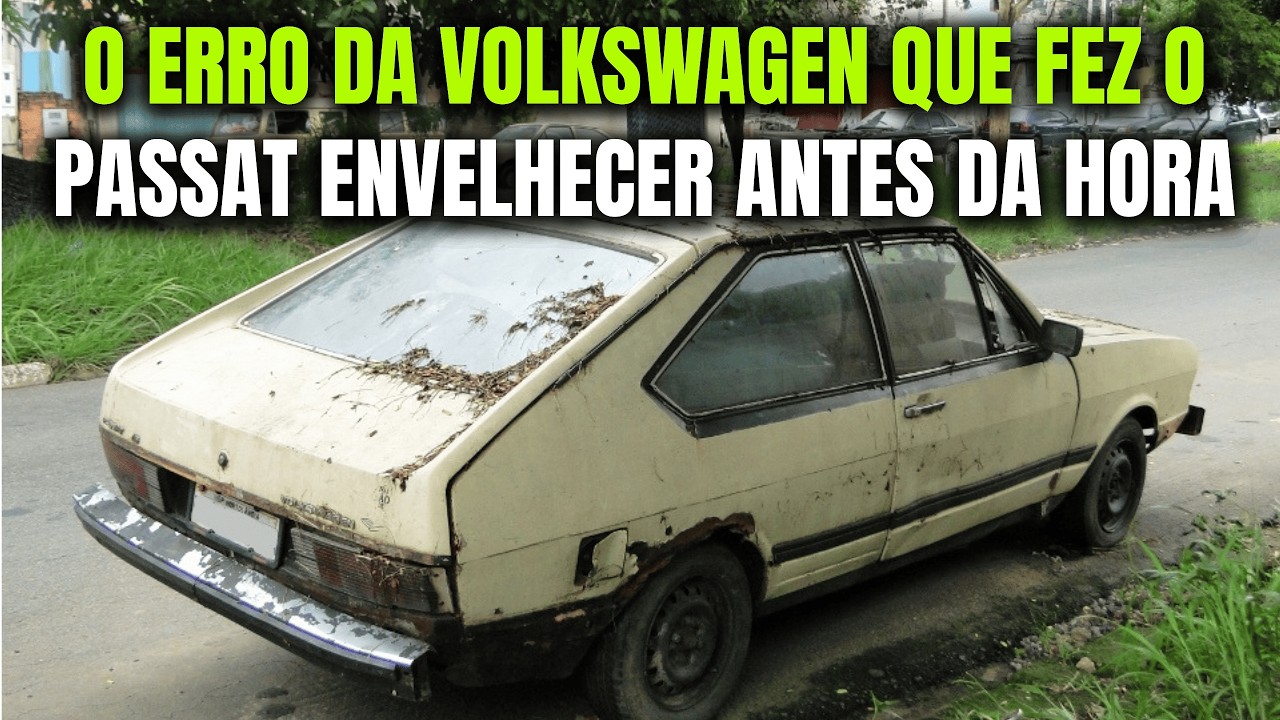 VW Passat LS  o sed&atilde; moderno que sofria com ferrugem e suspens&atilde;o fr&aacute;gil