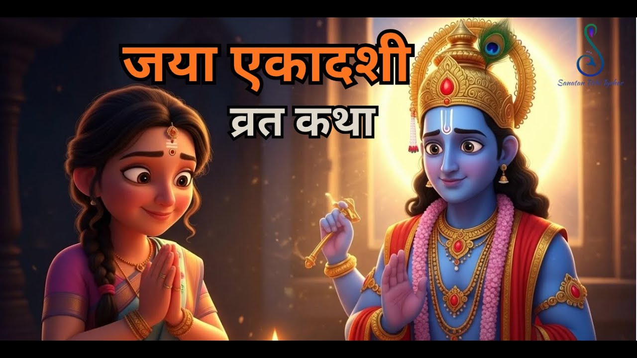 🌸जया एकादशी व्रत कथा 2026 🌸 | Jaya Ekadashi Ki Kahani | पाप से मुक्ति की दिव्य कथा #ekadashi #katha