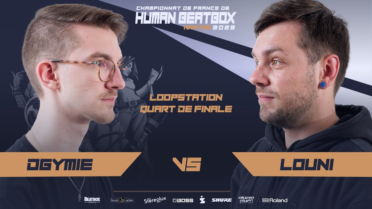 DGYMIE VS LOUNI | CHAMPIONNAT DE FRANCE DE LOOPSTATION 2023 | 1/4 DE FINALE