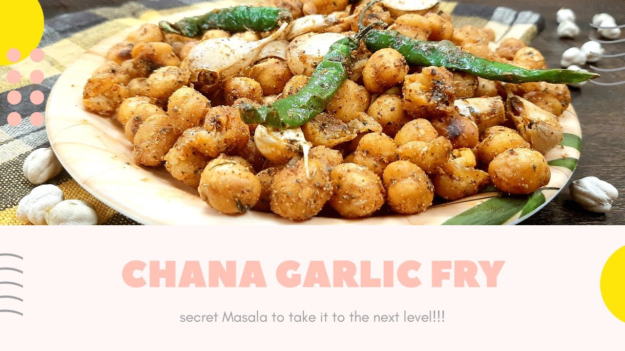 Chana Garlic Fry | Restaurant Style Channa Garlic Fry | HomeChef Vikas Menda