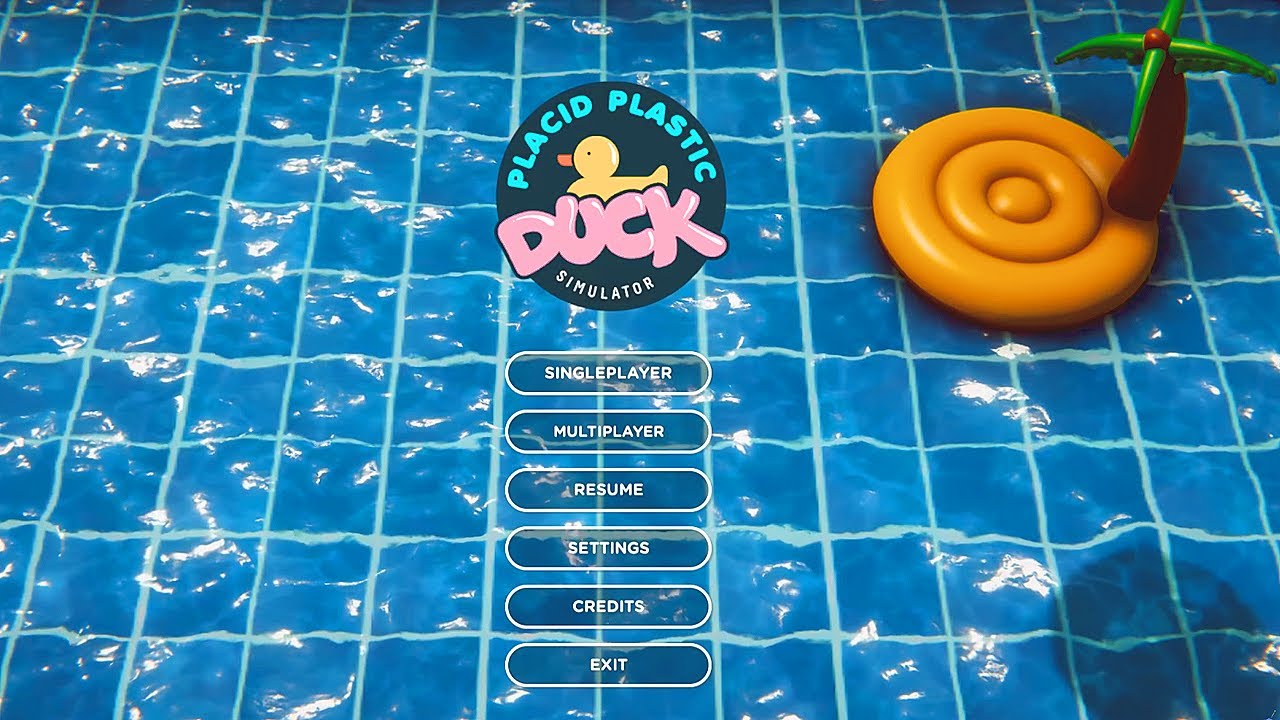 10 Hours Of.. Placid Plastic Duck Simulator: Menu! | GameASMR for Sleep & Study | Dactyl Gaming