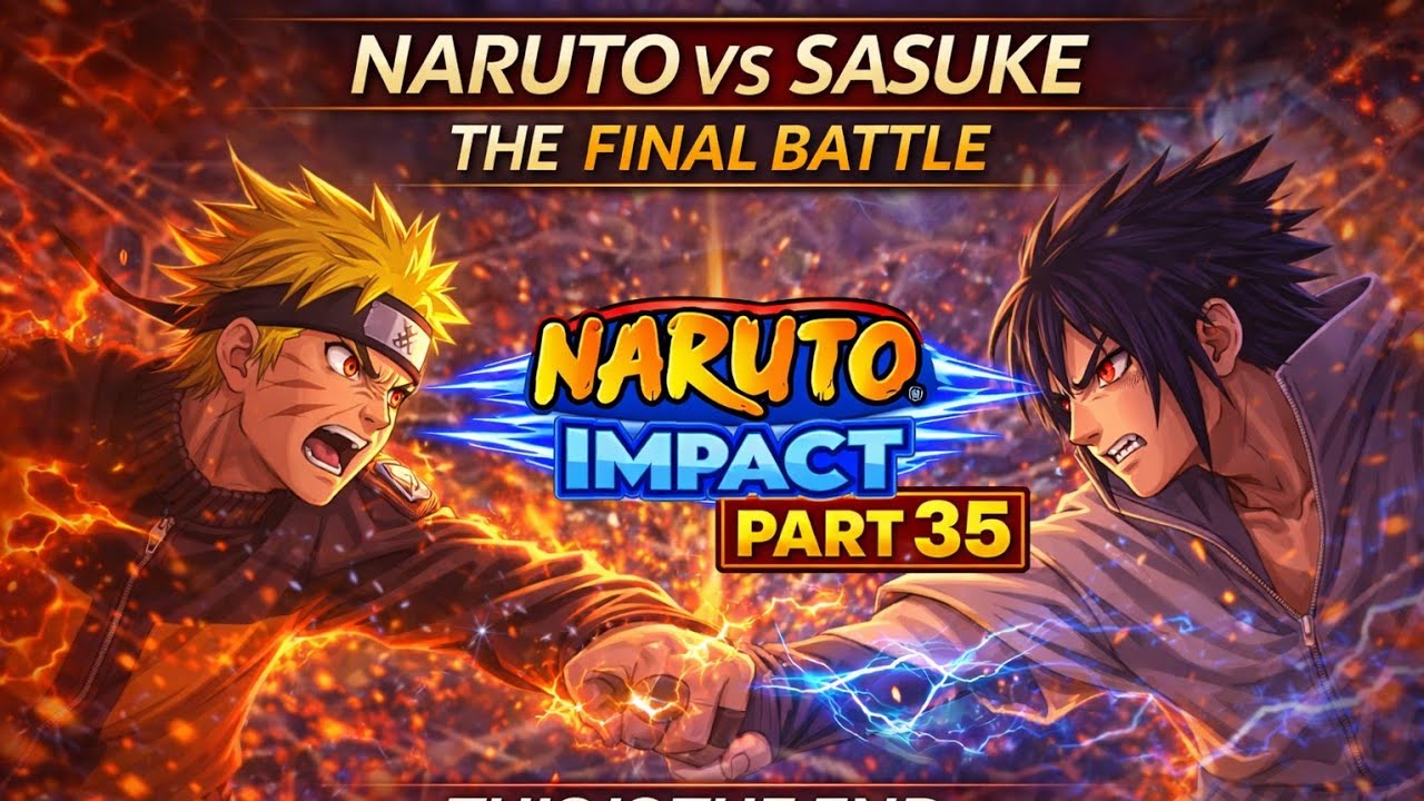 INSANE BOSS FIGHT WITH SASUKE! | NARUTO IMPACT PART 35