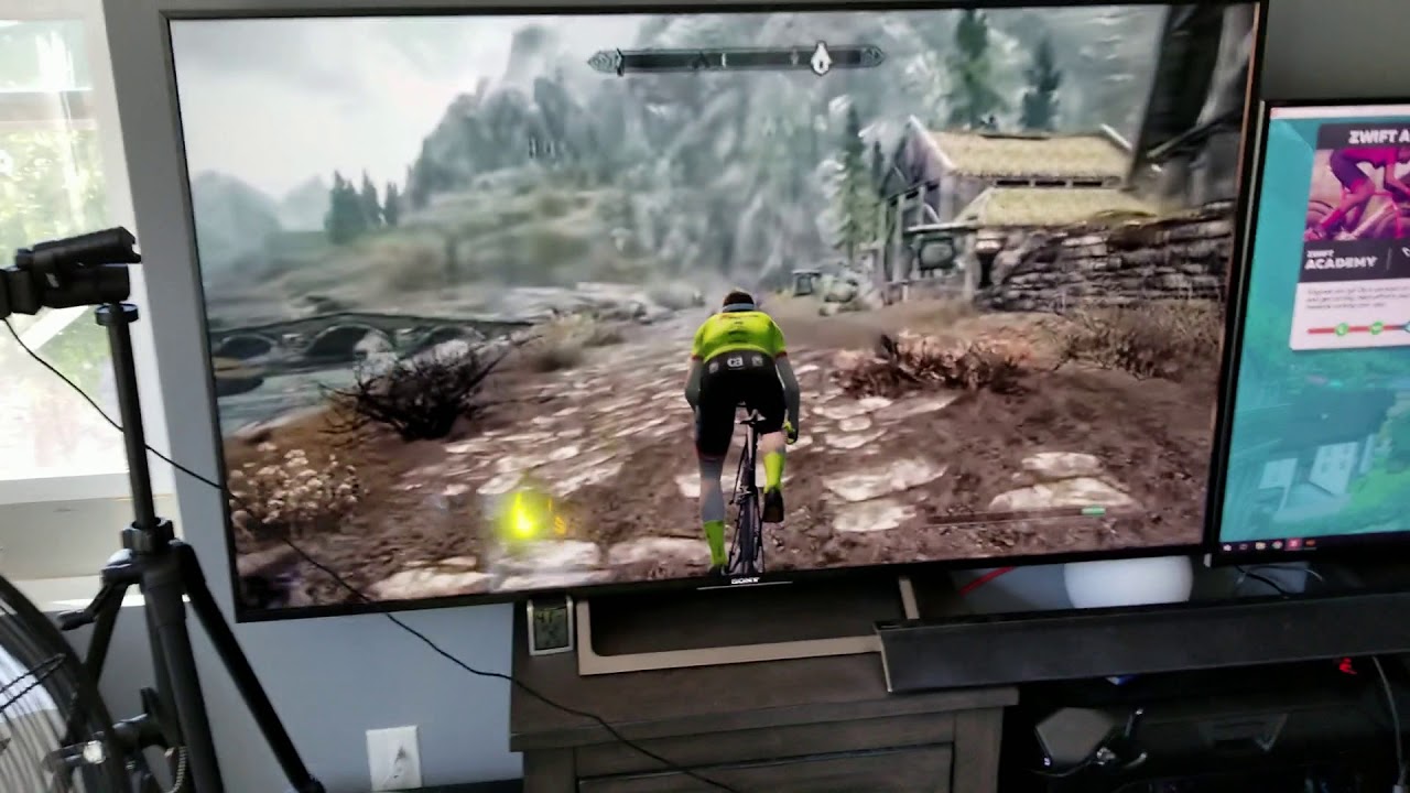 Zwifting through Skyrim