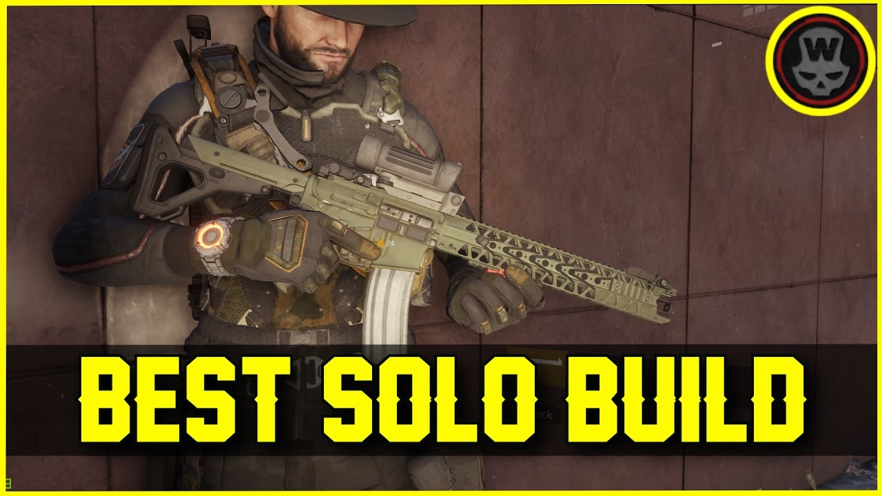 BEST Solo Build! Hybrid + gameplay (The Division 1.6)