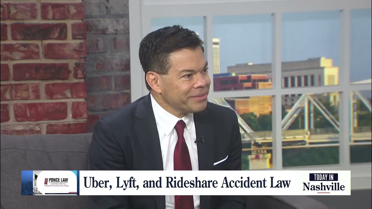 Who's at fault in a rideshare accident in Tennessee? Michael Ponce explains rideshare accident law.