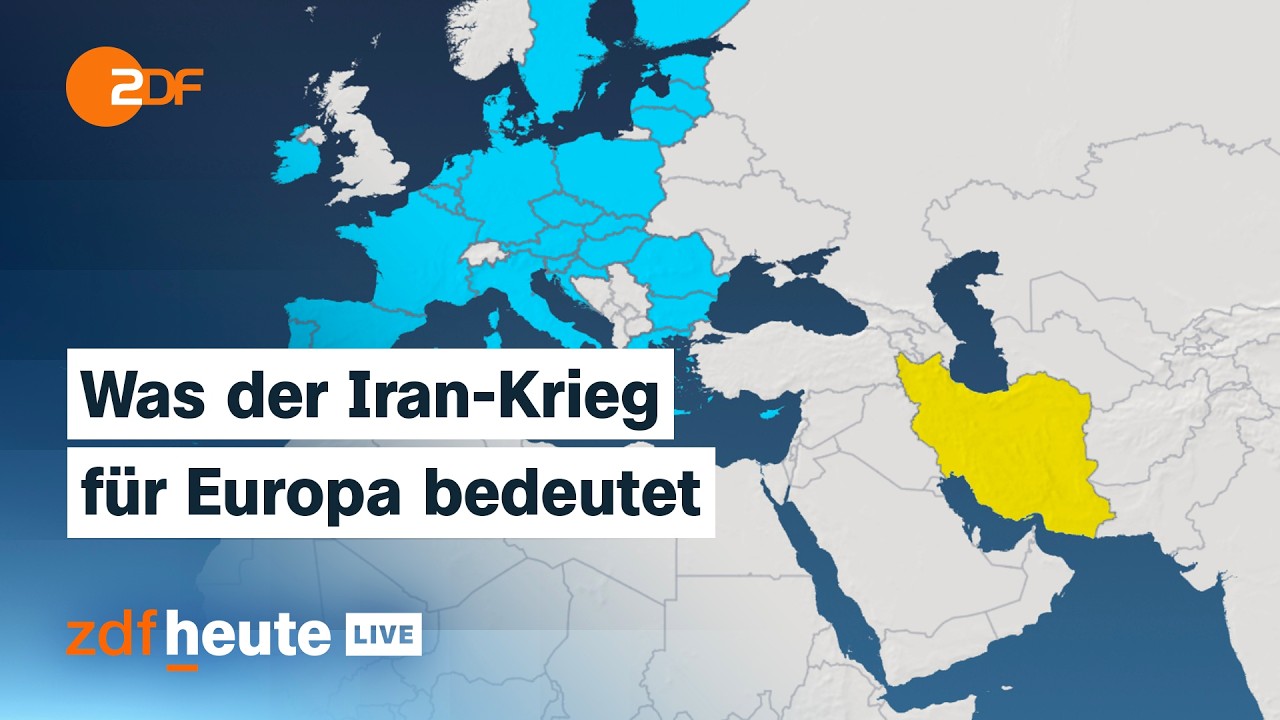 Iran laut Sicherheitsexperte “hilflos”: Worauf es jetzt für Europa ankommt | ZDFheute live