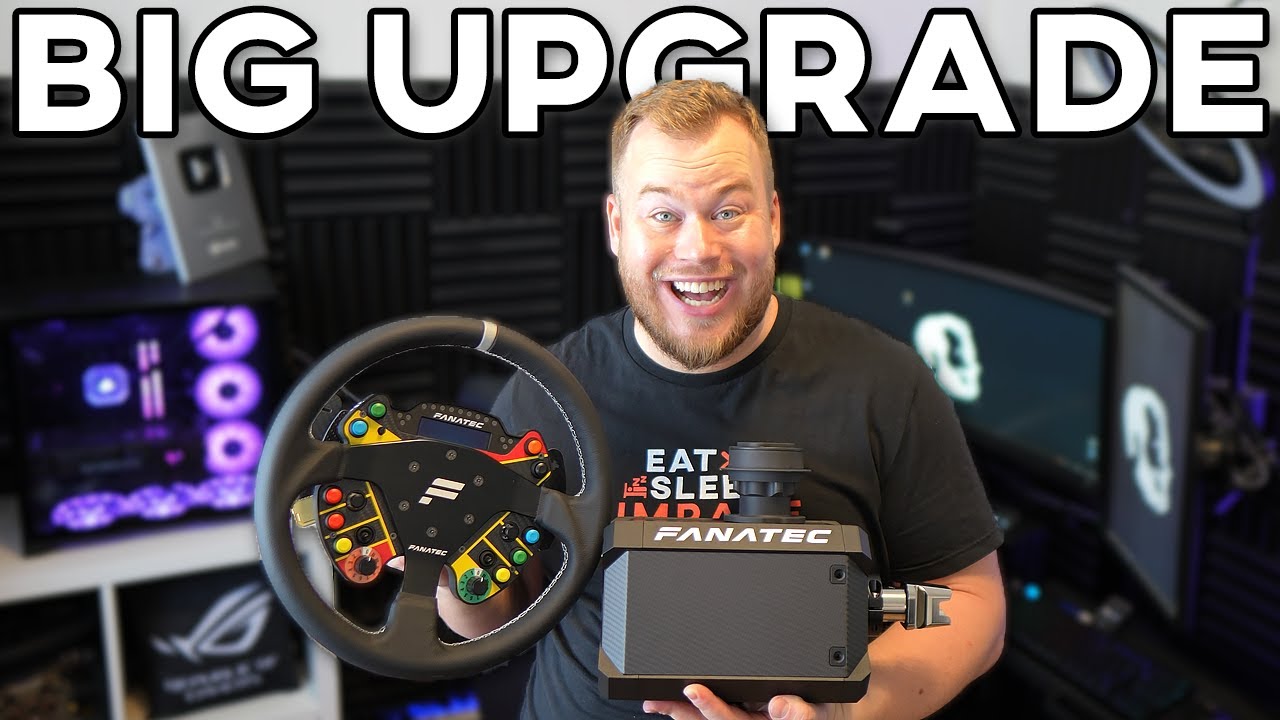 Fanatec Upgrading My Whole Setup - DD2, GTWC Wheel, QR2 First Look