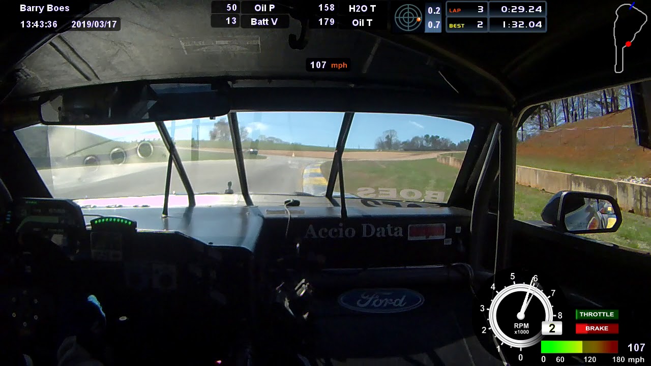 GT2 class TA2 car SCCA Hoosier Super Tour Road Atlanta 2019 Sunday Race