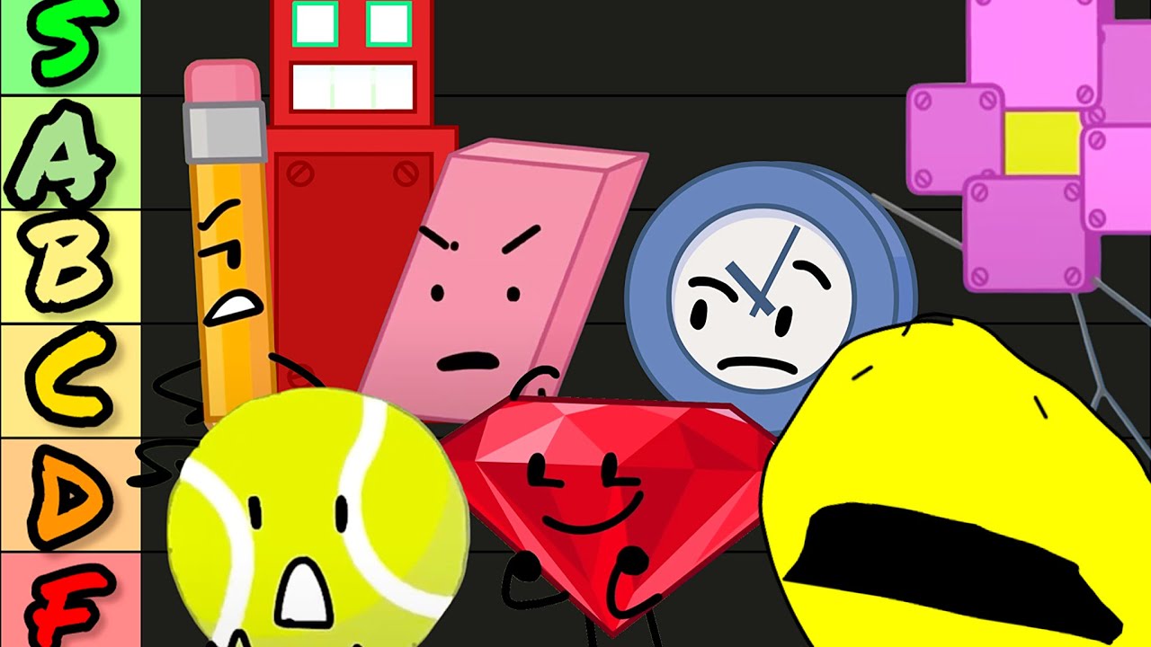 I Ranked 75 BFDI Characters - As Of TPOT 15/ BFDIA 17