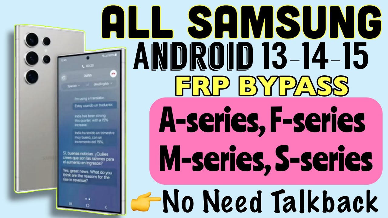 All Samsung FRP Bypass 2026(100% Work) Android 16/15/14 Latest 200% FRP Bypass No Need Tool 2026