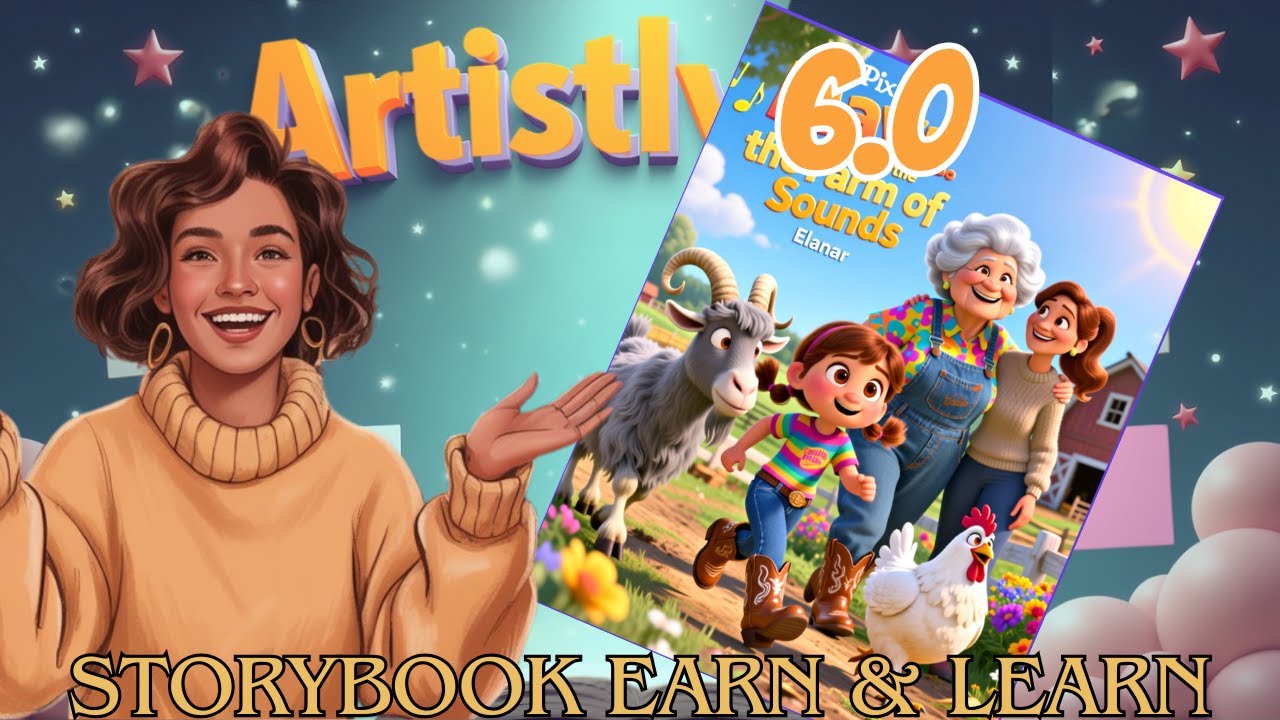 Artistly AI 6.0 Review: Learn & Earn with Storybook Multi Character