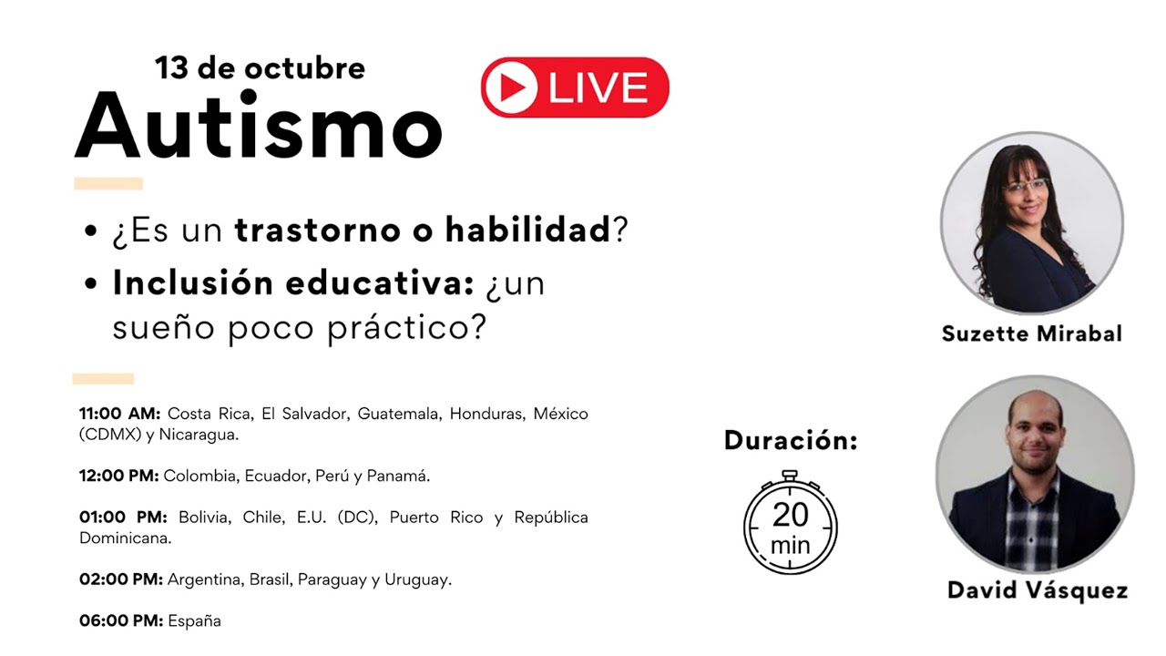 Autismo con David Vásquez y Suzette Mirabal
