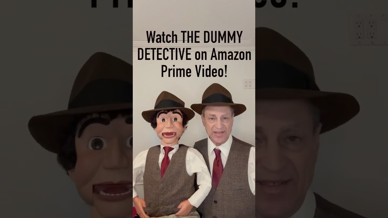 THE DUMMY DETECTIVE - Geffner Gang's CRAZY PUPPET PARTY / Noir Mystery Film 