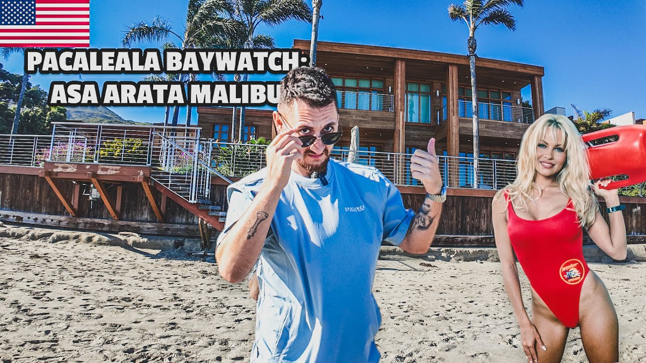 Mamaia de Statele Unite:Am fost pe PLAJA MILIARDARILOR din MALIBU! Ce preturi sunt aici?