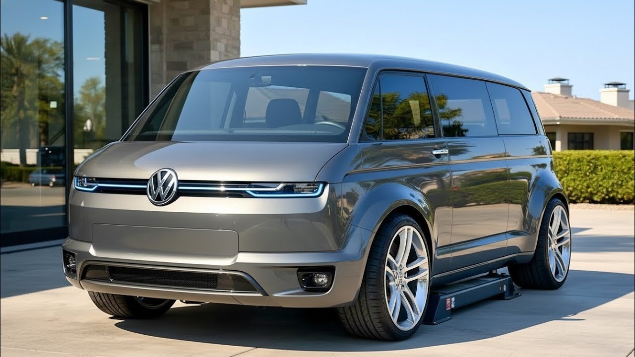 Volkswagen Type 2: современное возрождение 2026 года | Культовый микроавтобус возвращается на эле...