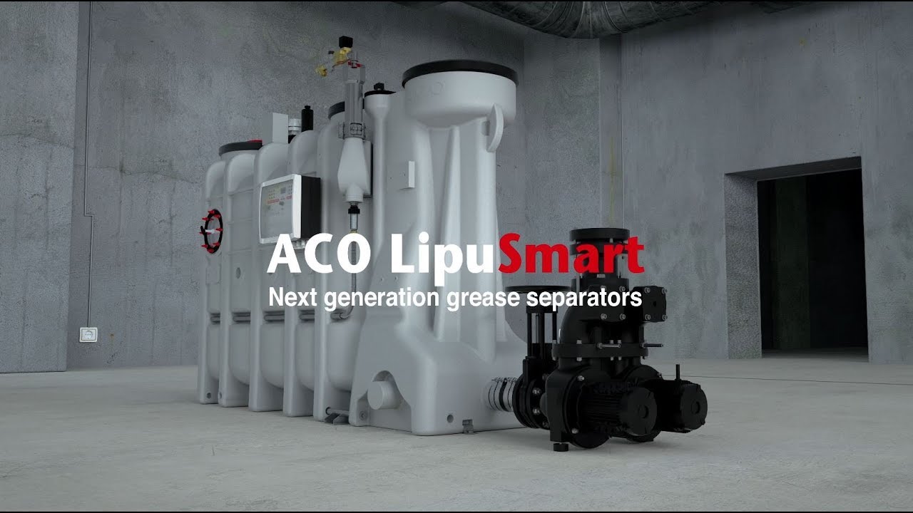 ACO LipuSmart - the next generation grease separators