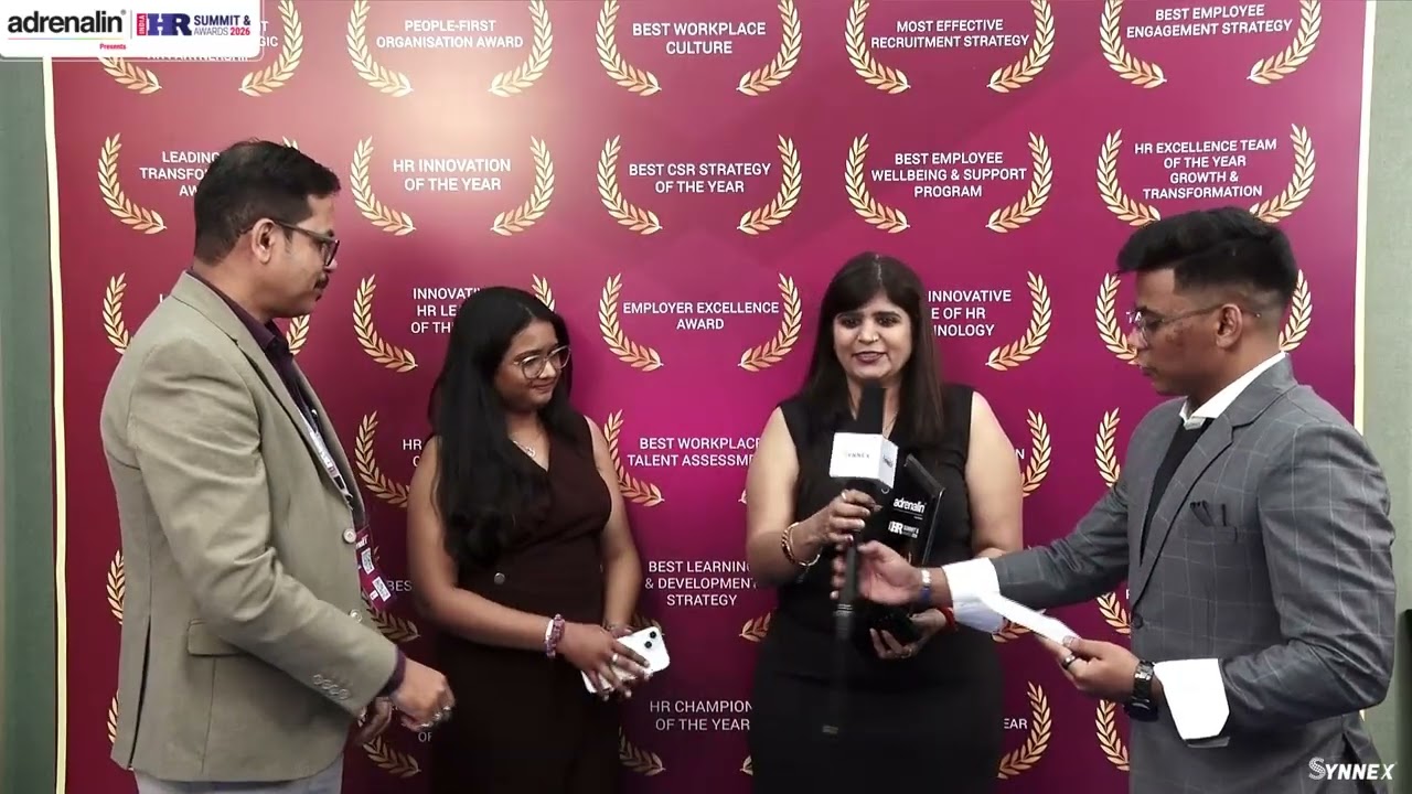 Interview  of Dr. Santosh Kumar Rout & Team from Sorigin Group at India HR Summit & Awards 2026