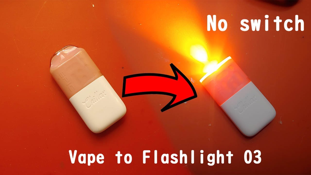[03] Switchless Vape Flashlight