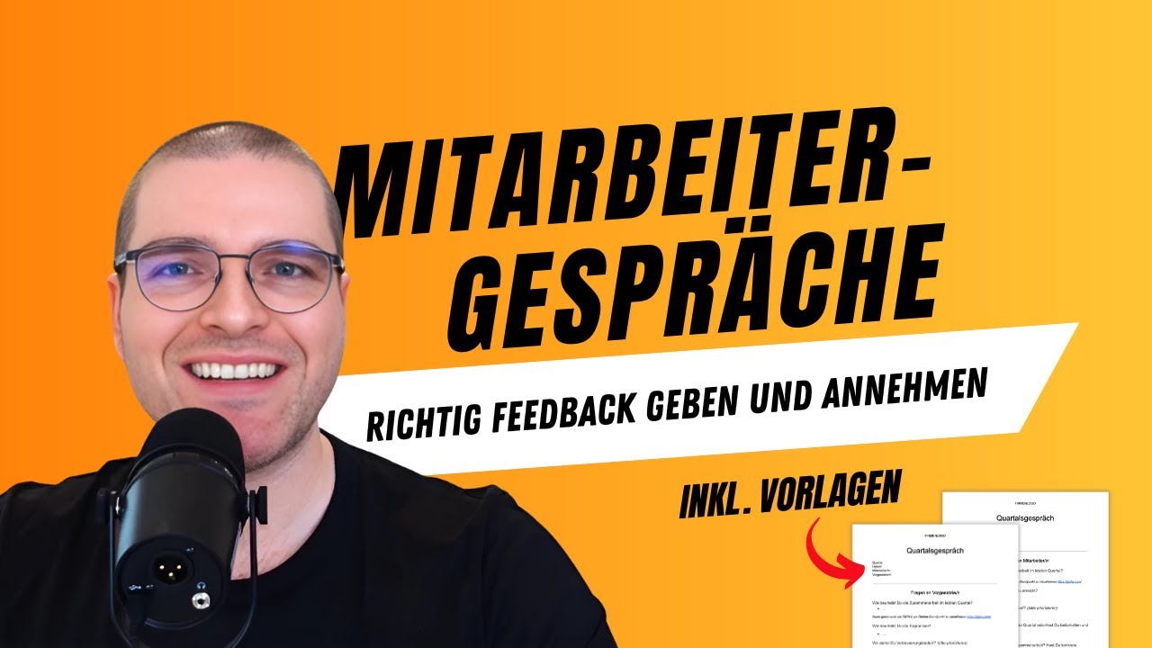 MITARBEITERFEEDBACK 🚨 Wie Quartalsgespräche den Unterschied machen