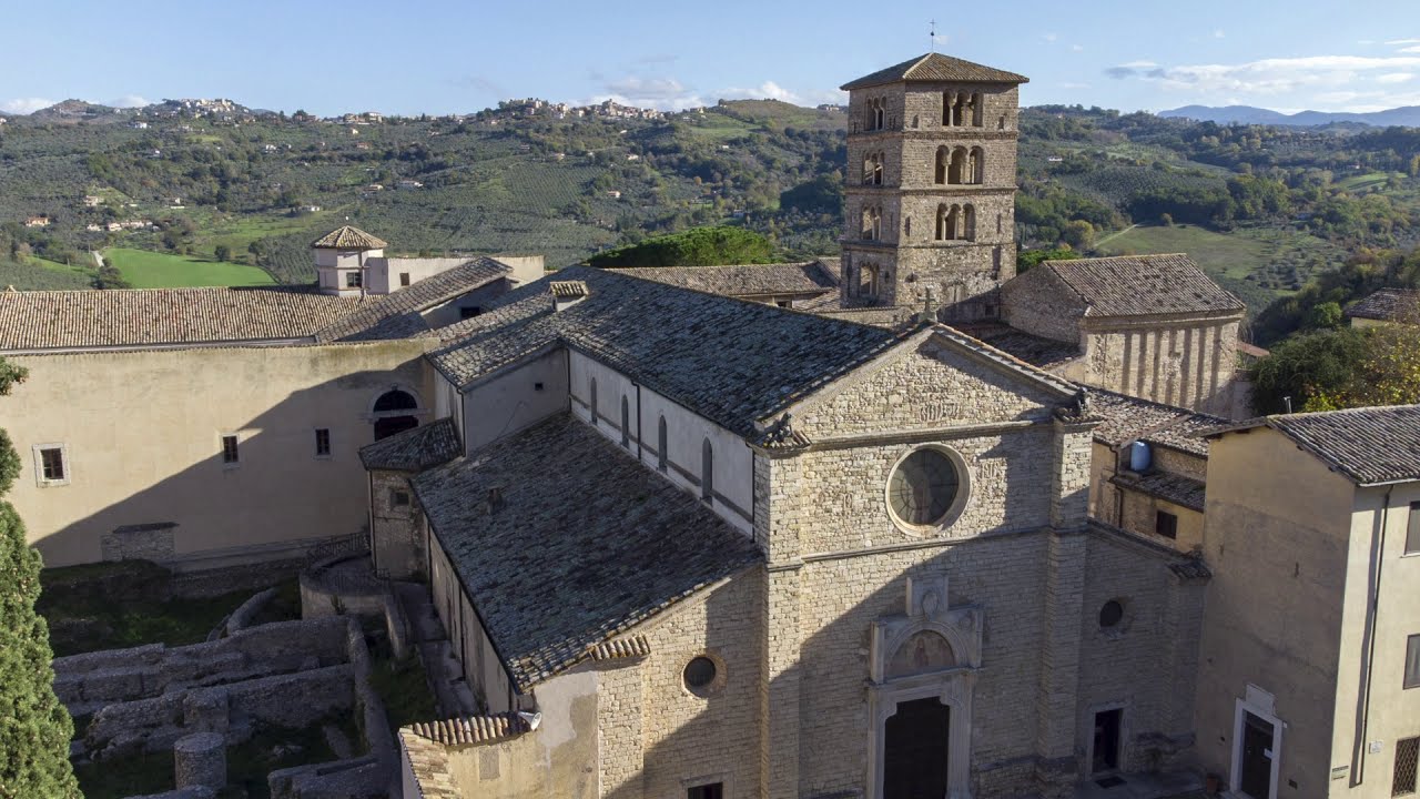 Primo volo con DJI Mini 2 Abbazia di Farfa