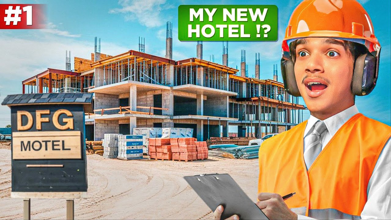 I OPENED MY NEW HOTEL🤑| MOTEL MANAGER SIMULATOR TELUGU GAMEPLAY | EP 1 | #dfg