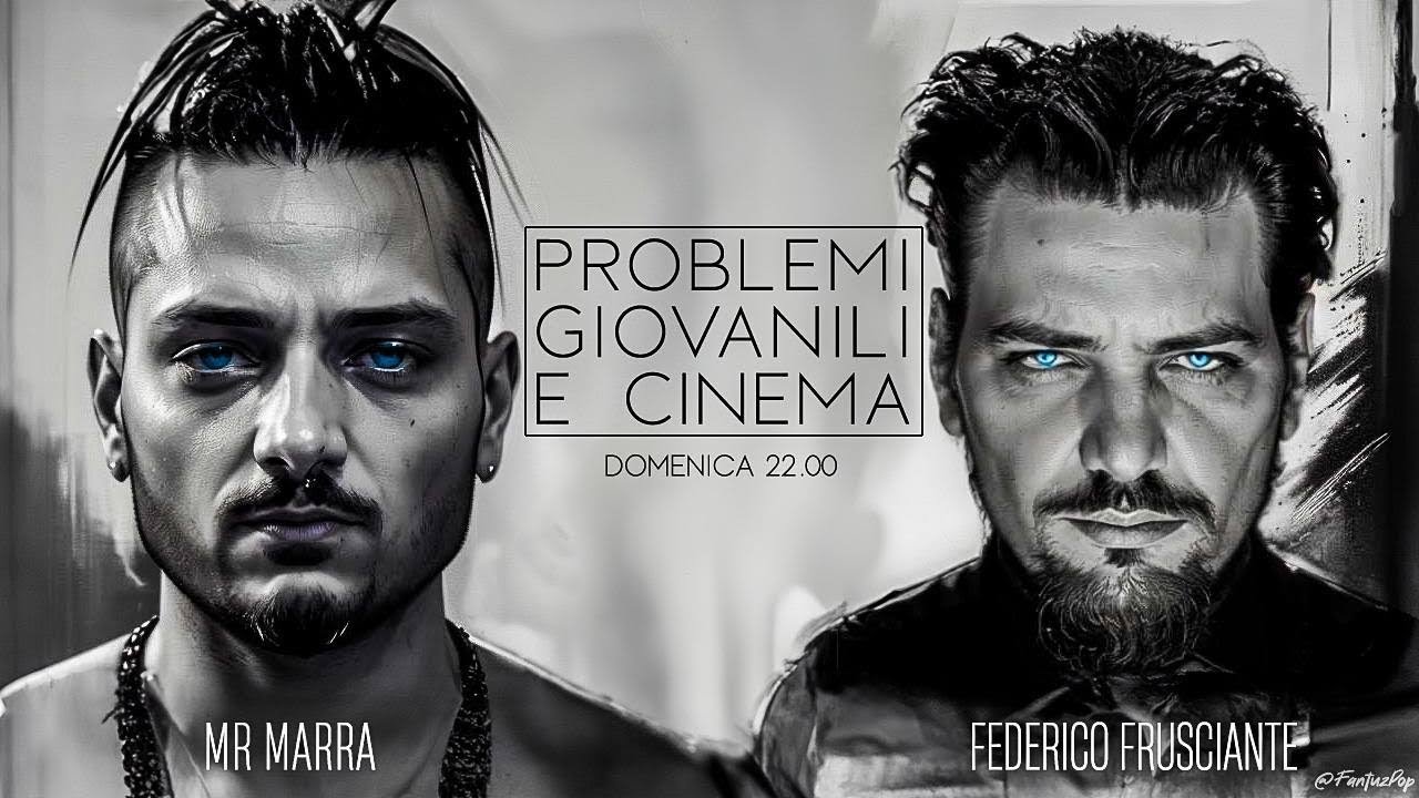 Discussione con&nbsp;FRUSCIANTE su PROBLEMI GIOVANILI, Politica e CINEMA.