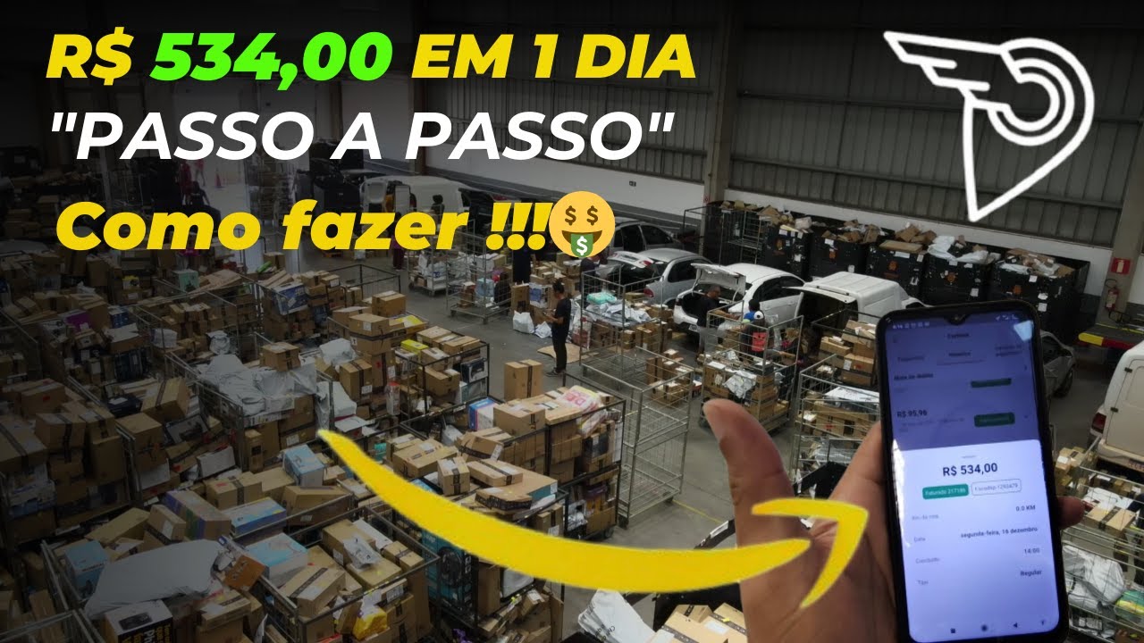 Como ganhar até R$ 534 por dia na Shippify ( Rotas Amazon )