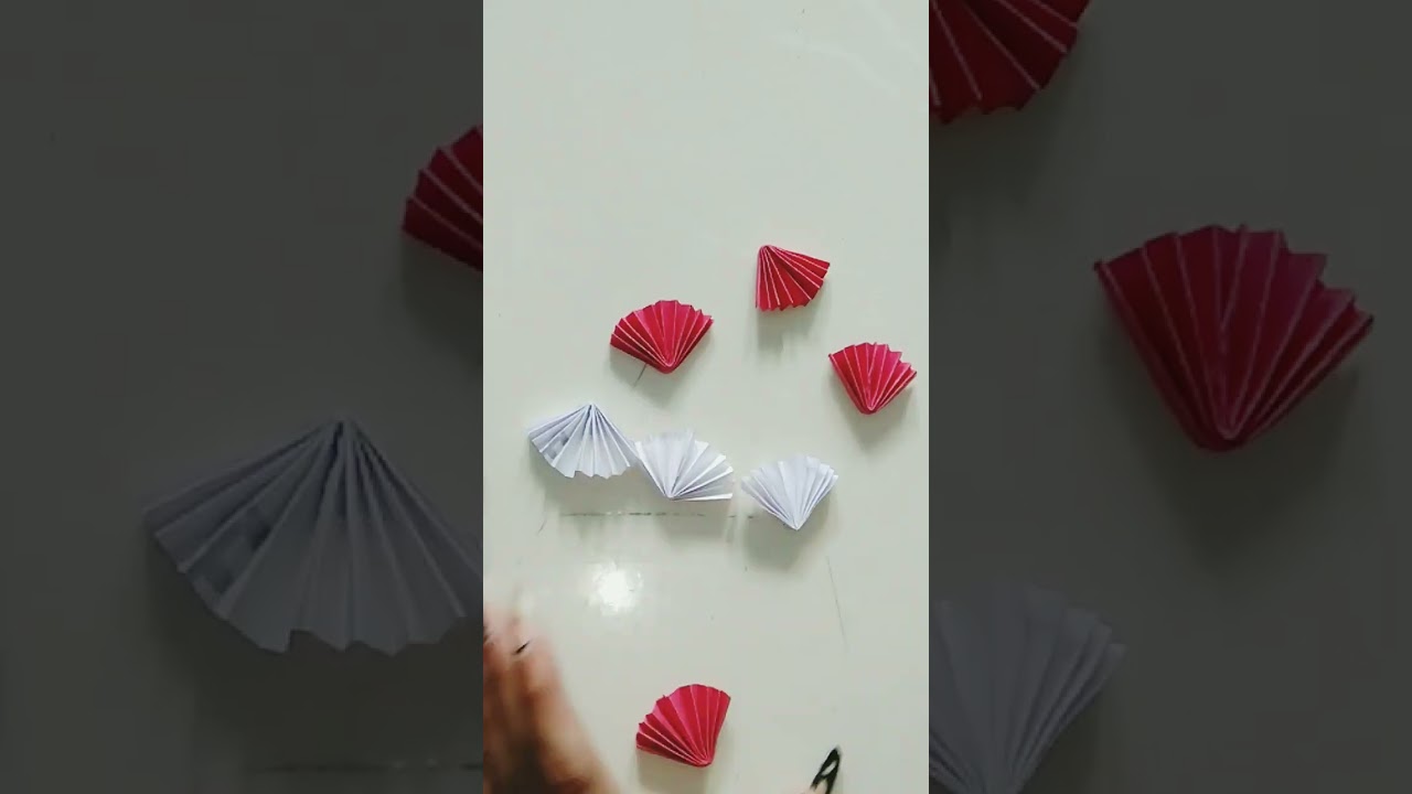 origami paper neklace.......✍🏻📿🎨 / paper necklace craft.......✍🏻📿🎨 /