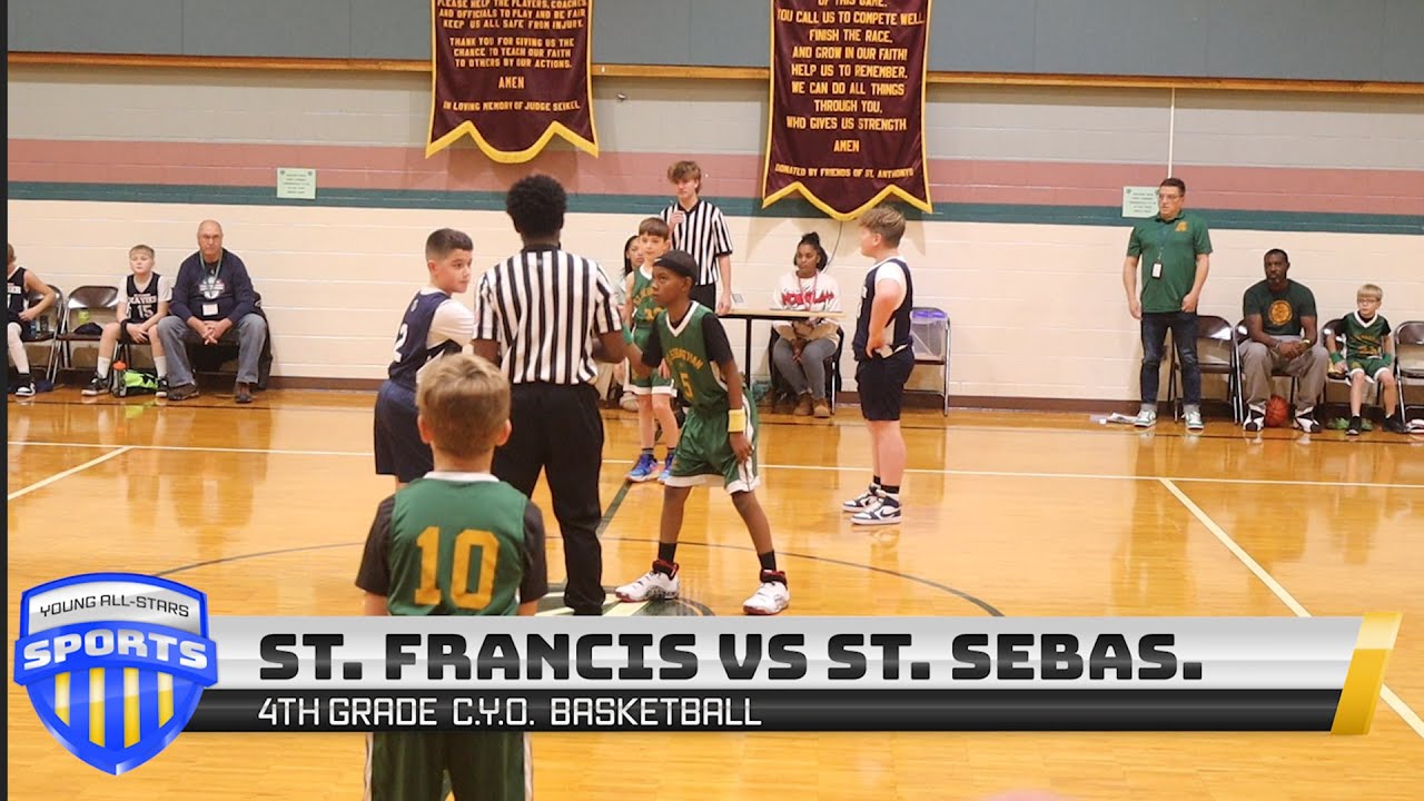 4th Grade St Sebastian vs St Francis-Xavier
