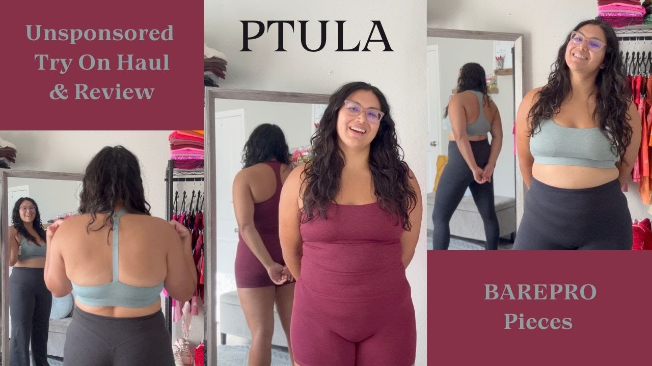 PTULA'S BAREPRO- Unsponsored, Honest Activewear Try On Haul & Review, Sizes L, XL