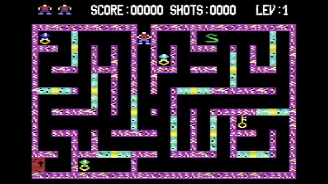 Lady Tut - C64 (Longplay, no commentary)