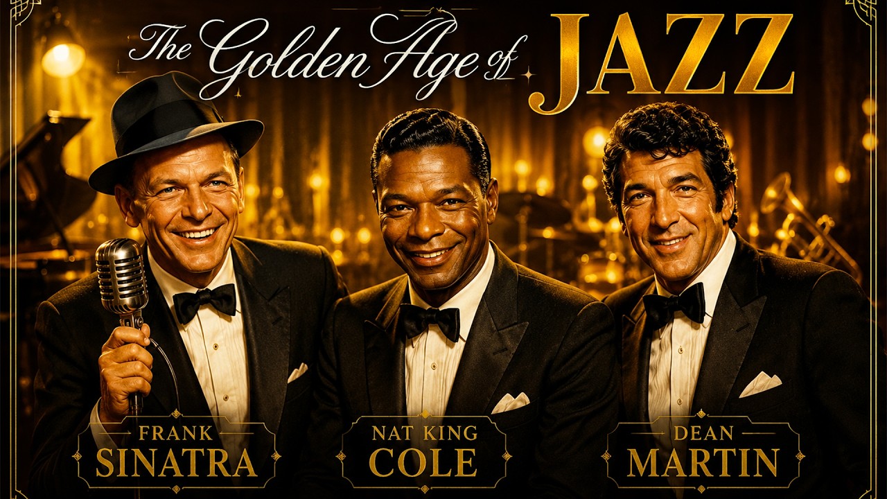 THE GOLDEN AGE OF JAZZ |  | Frank Sinatra, Nat King Cole & Dean Martin Greatest Moments
