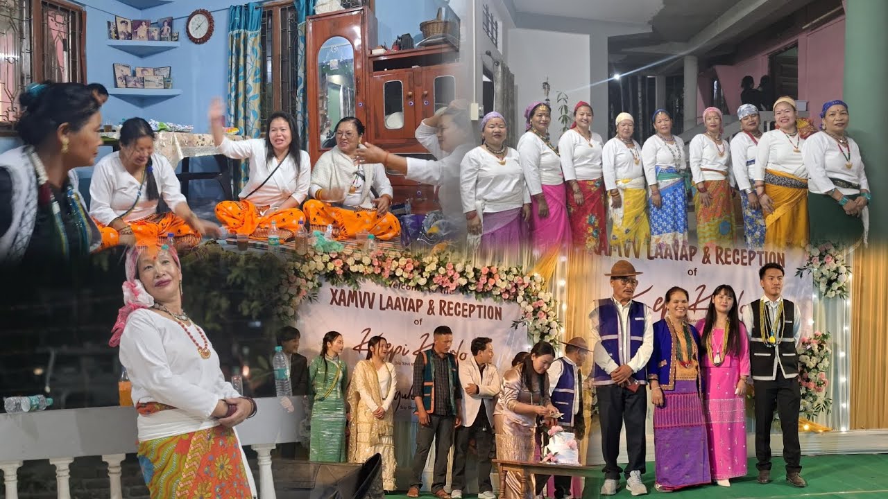 Attending  wedding party in likabali  ngulom and karlo wedding #arunachalpradeshvlog #northeastindia