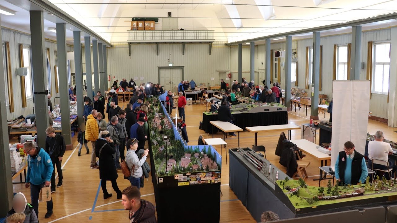 Besuch bei der 28. Modellbahnausstellung in Freudenstadt und bei alte Spieleisenbahnen in Vaihingen