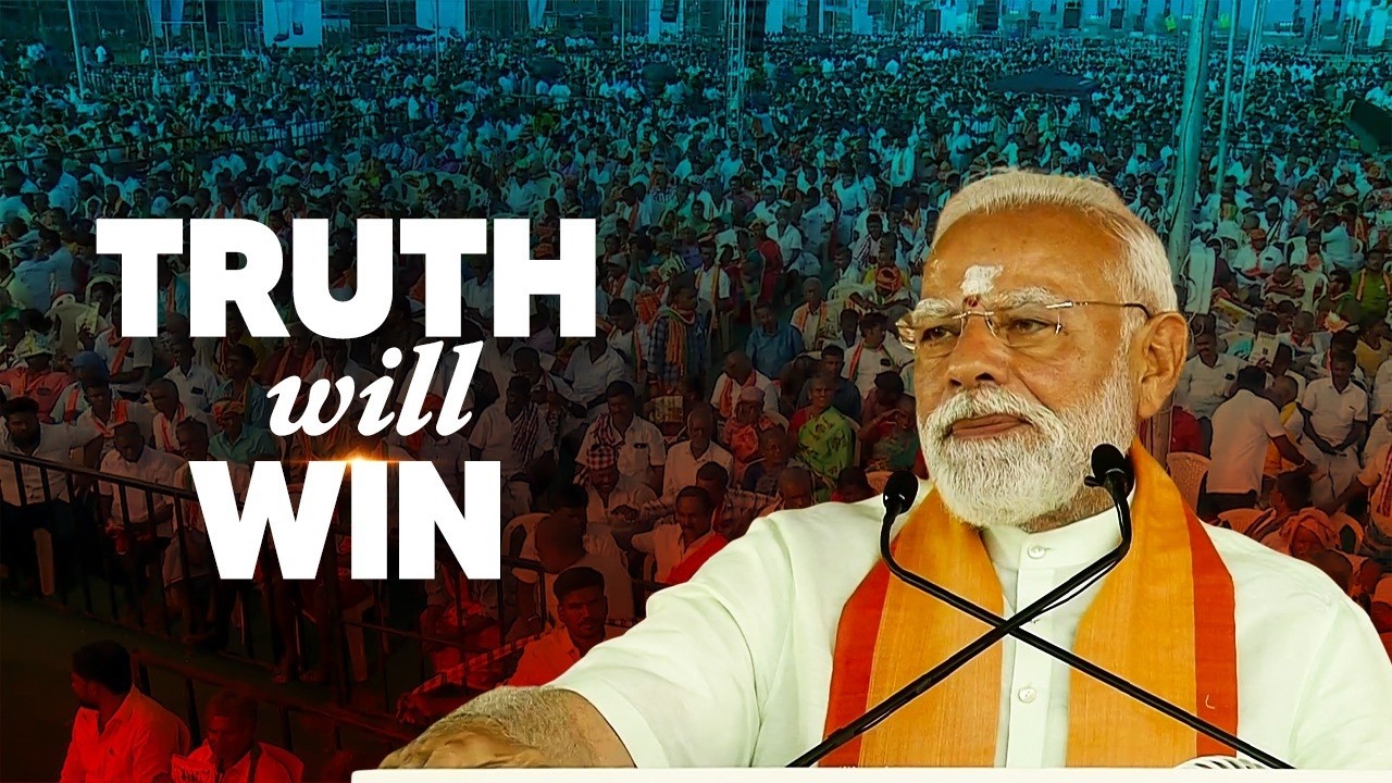 'Truth will win' - PM's sharp attack on DMK over devotee's death..