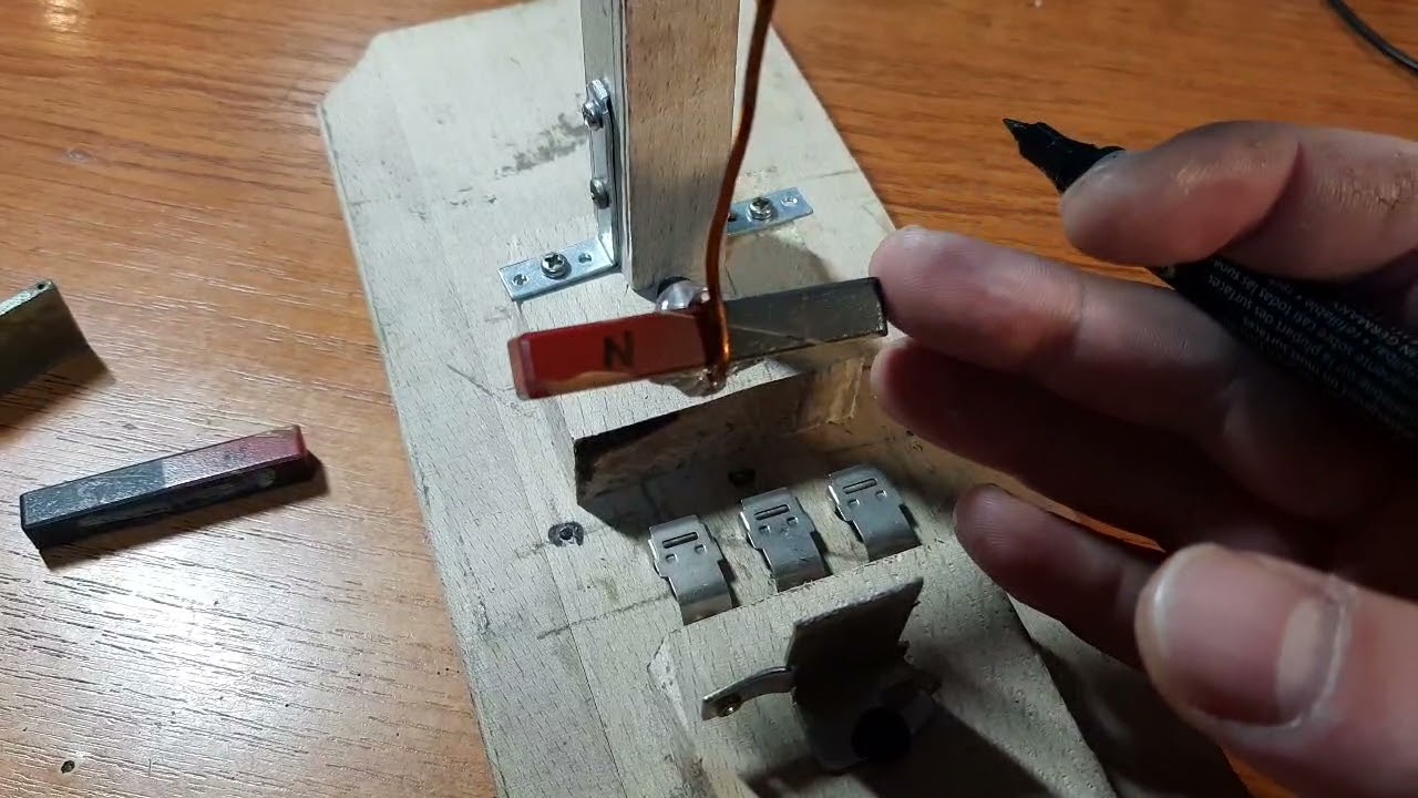 Magnetul permanent, experiment cu pendulul