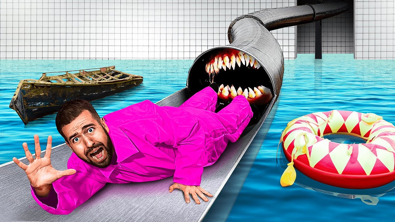 CE TOBOGGAN M'A AVALÉ ! 😨 SCP 1562 ME MANGE ! Je découvre un monde étrange...