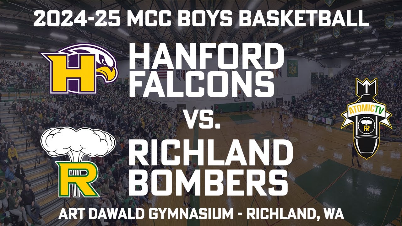 2024-25 MCC Boys Basketball - Hanford Falcons vs. Richland Bombers