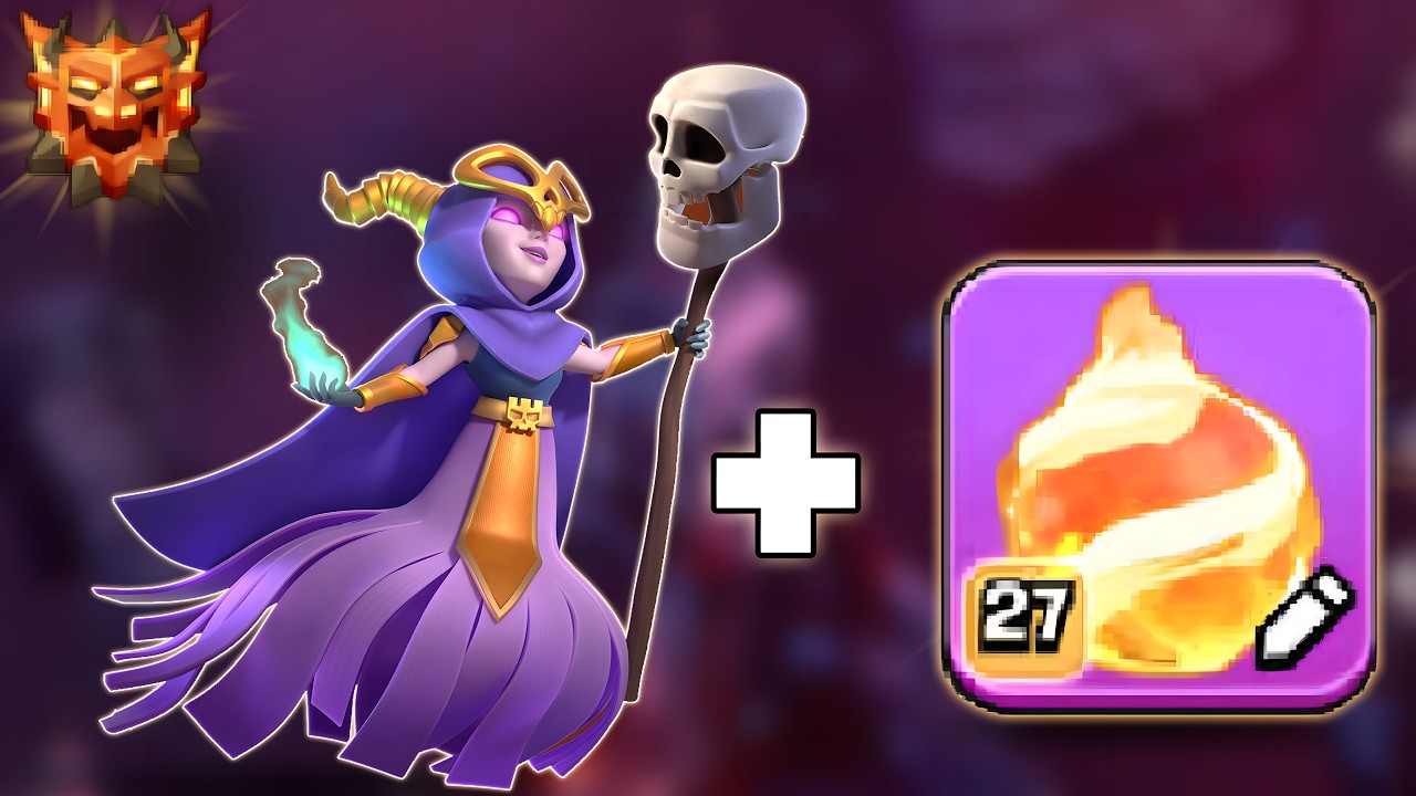 TH18 Fireball + Super Witch Legend League Attack Strategy | Easy 3 Stars | Clash of Clans