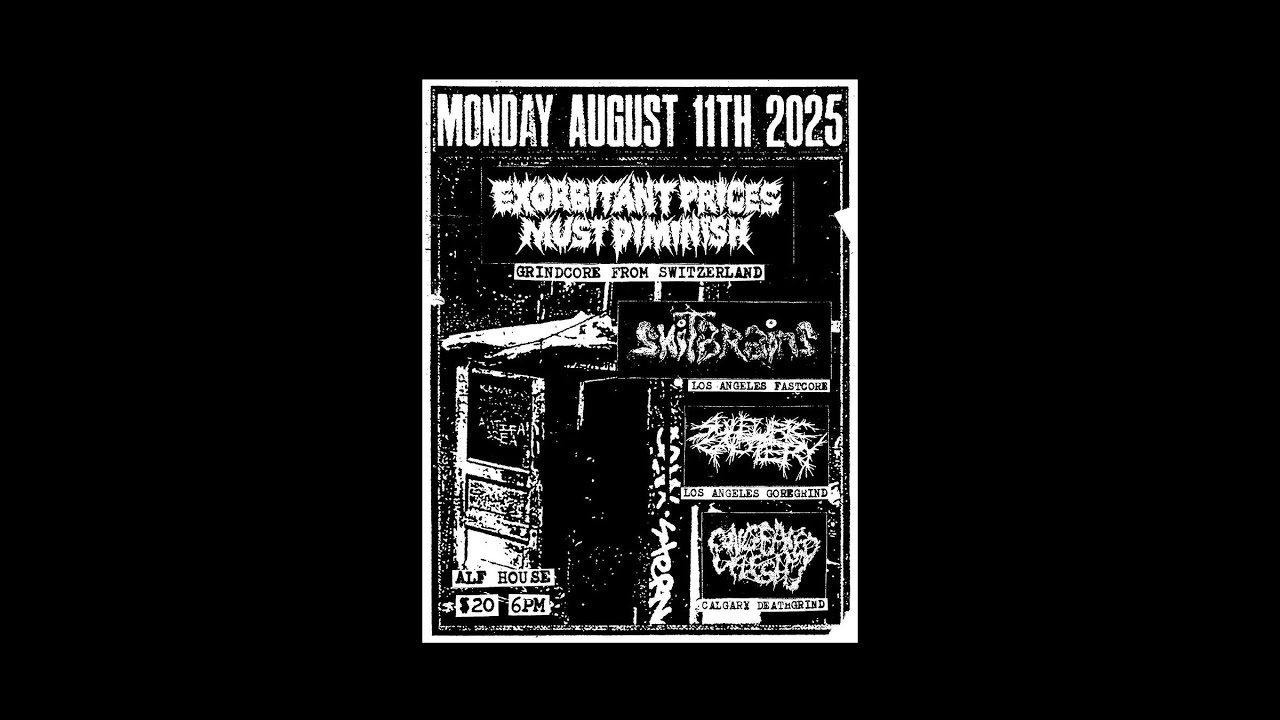 SULFURIC CAUTERY - LIVE @ THE ALF HOUSE, AUG. 11TH, 2025