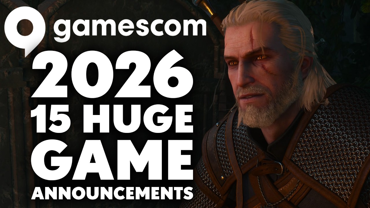 Gamescom Opening Night Live 2026 - 15 HUGE Game Announcements You Likely Missed