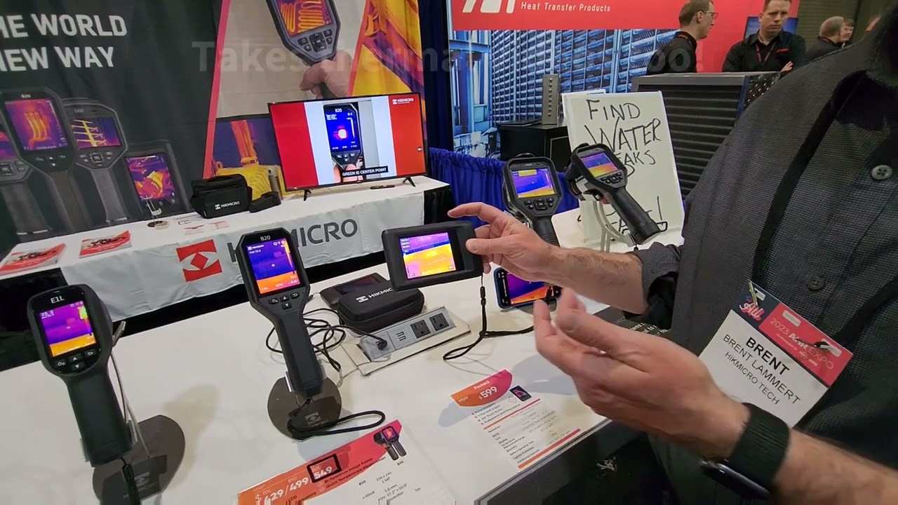 HikMicro Thermal Imagers for HVAC Techs